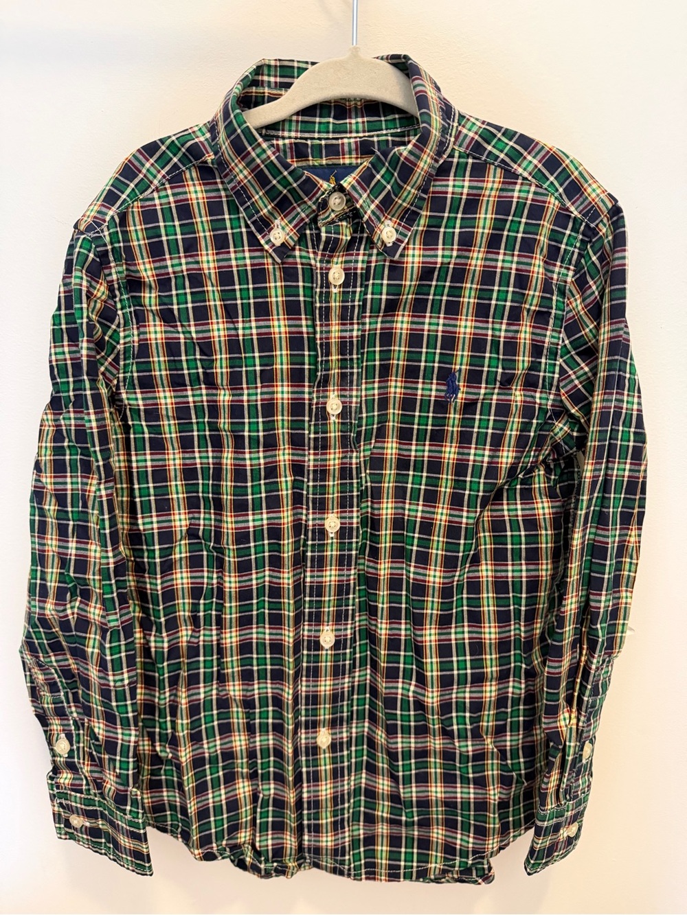 Polo by Ralph Lauren Green Plaid Button-Down Shirt